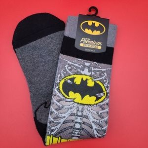Batman crew socks one pair size 10-13 men's